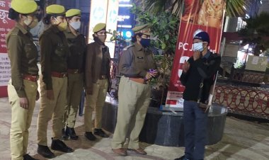 महिला थाना प्रभारी दीपा सिंह द्वारा चलाया गया सघन चेकिंग अभियान