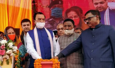 उप मुख्यमंत्री ने टोंस नदी पर बनने जा रहे 02 लेन सेतु का किया शिलान्यास एवं भूमिपूजन