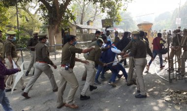 एनएसयूआई ने भारत बंद का किया समर्थन व जिलाध्यक्ष समेत कई लोग गिरफ्तार