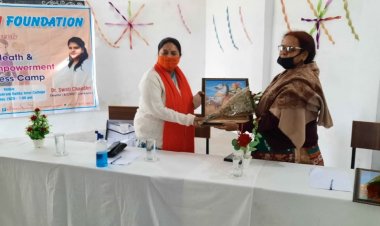 बंधन फाउंडेशन के द्वारा नारायणी आश्रम बालिका इंटर कॉलेज में कार्यक्रम आयोजित