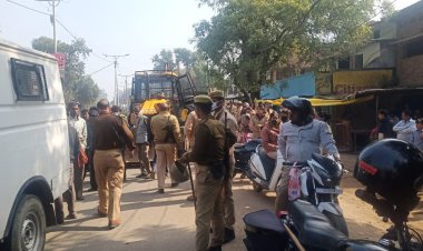 राजू पाल हत्याकांड के आरोपी की अवैध सम्पति को किया गया ध्वस्त