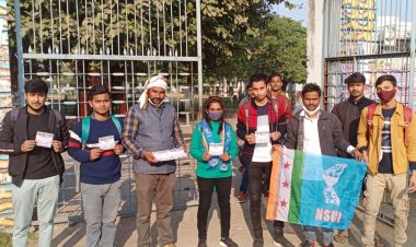 सीएमपी छात्र परिषद की उपाध्यक्ष प्रियंका पासवान व अन्य छात्रों ने जॉइन किया कांग्रेस की छात्र संगठन एनएसयूआई