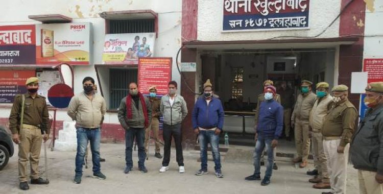 जल विभाग महाप्रबंधक के साथ मारपीट करने वाले 5 अपराधी को पुलिस ने किया गिरफ्तार