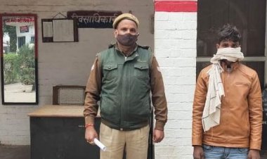 नाबालिक लड़की से बलात्कर करने का वाँछित अपराधी गिरफ्तार