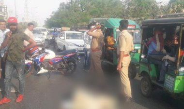 प्रयागराज मे सडक हादसें मे युवक की मौत