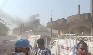 लखनऊ में ऑक्सीजन रिफिल प्लांट में धमाका, 2 की मौत