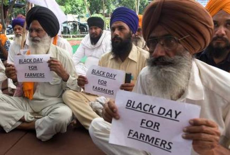 कृषि कानून का विरोध, किसानों का आज 'BLACK DAY'