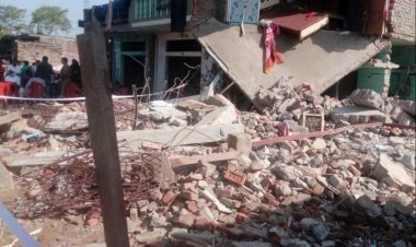 उत्तर प्रदेश  के गोंडा में सिलेंडर ब्लास्ट, 8 लोगों की मौत, 7 घायल