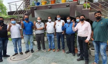 प्रयागराज मोबाइल डीलर वेलफेयर एसोसिएशन का चुनाव संपन्न