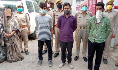 थाना करछना में हत्या के चार वांछित गिरफ्तार