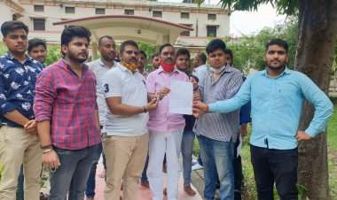 राष्ट्रपति को रक्त से पत्र लिखकर प्रयागराज में एम्स की स्थापना कराने की मांग