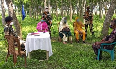 सीमापर लाकर वेश्यावृत्ति में धकेली गई बांग्लादेश की किशोरी को बीएसएफ ने वापस भेजा