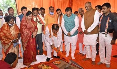 कौशाम्बी को विकास की सौगात देने आए उपमुख्यमंत्री केशव मौर्य