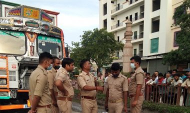 राजा तालाब के पास सड़क हादसा, दो लोगों की दर्दनाक मौत