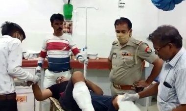 पुलिस मुठभेड़ में घायल लुटेरा, नहीं भेजा जा सका जेल