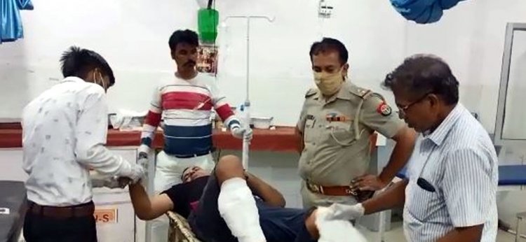 पुलिस मुठभेड़ में घायल लुटेरा, नहीं भेजा जा सका जेल