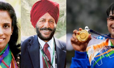 नीरज चोपड़ा ने अपना ओलंपिक स्वर्ण पदक मिल्खा सिंह और पीटी उषा को किया समर्पित