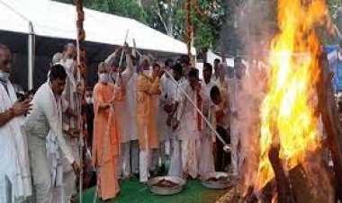 कल्याण सिंह पंचतत्व में विलीन, अंतिम यात्रा में उमड़ा जन सैलाब