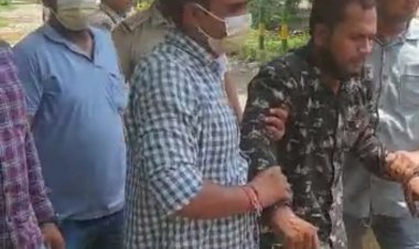 मुठभेड़ में संभल का शातिर लुटेरा घायल, गिरफ्तार