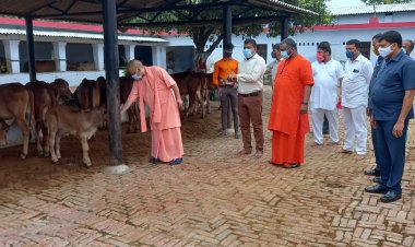 योगी आदित्यनाथ ने मां पाटेश्वरी जी से मांगी देश की समृद्धि