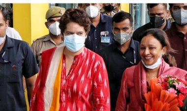 दो दिवसीय दौरे पर लखनऊ पहुंची प्रियंका वाड्रा