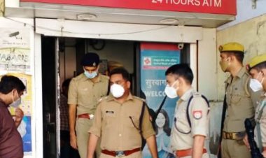 पीआरवी की सतर्कता से चोरी होने से बचा एटीएम