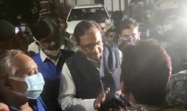 बसपा महासचिव सतीश चन्द्र को लखीमपुर जाने से रोका गया