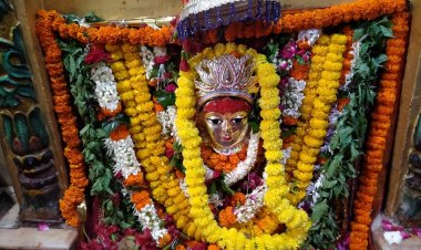 शारदीय नवरात्र आरंभ, मां विंध्यवासिनी के शैलपुत्री स्वरूप के दर्शन को उमड़े श्रद्धालु