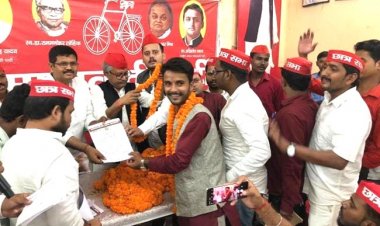 अजय राज त्रिपाठी समाजवादी छात्र सभा के जिला सचिव नामित