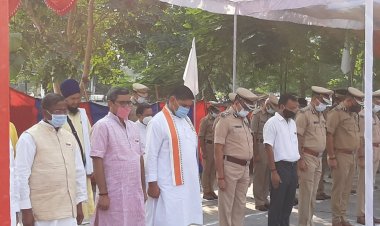 पुलिस स्मृति दिवस: ड्यूटी के दौरान शहीद पुलिसकर्मियों को दी गई श्रद्धांजलि