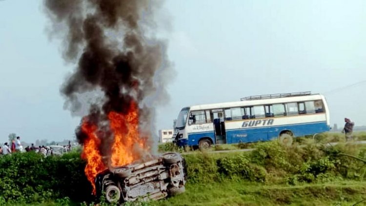 लखीमपुर से जुड़ा एक और वीडियो आया, शख्स ने बताई घटना की एक-एक बात