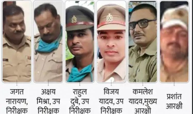 गोरखपुर कांड : फरार पुलिस कर्मियों पर 25 हजार से बढ़ाकर एक-एक लाख की गई इनामी राशि