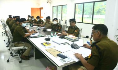 डाला छठ पर सुरक्षा व्यवस्था को लेकर प्रशासन सतर्क,सीपी ने की बैठक