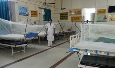मुख्यमंत्री योगी के आगमन से पहले डफरिन अस्पताल में जीका वार्ड तैयार