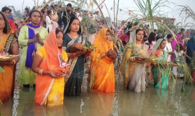 ''गंगा के पनिया लहर मारे, छहर-छहर मारे हो'' से गूंजे गांव-शहर
