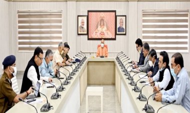 मुख्यमंत्री योगी ने राज्य में कोविड की समीक्षा कर दिए निर्देश
