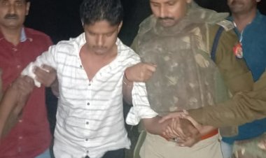 मुठभेड़ में गोली से 25 हजार का इनामी बदमाश घायल, एक गिरफ्तार