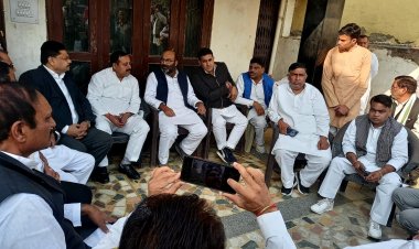 पूर्व विधायक को श्रद्धांजलि देने मेरठ पहुंचे प्रदेश कांग्रेस अध्यक्ष