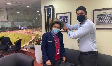 सुनील गावस्कर को लुभाई झारखंड की कला