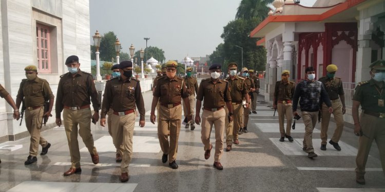 एडीजी जोन ने गोरखनाथ मंदिर के छठ घाट की जांची सुरक्षा