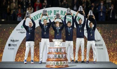 रूस ने क्रोएशिया को 2-0 से हराकर तीसरी बार जीता डेविस कप का खिताब