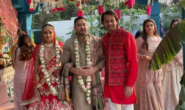 बिहार के पूर्व उप मुख्यमंत्री रहे तेजस्वी ने दिल्ली में की शादी