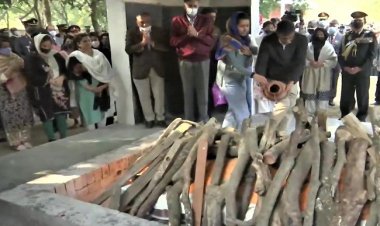 सीडीएस जनरल रावत के सुरक्षा अधिकारी ब्रिगेडियर लिड्डर पंचतत्व में विलीन