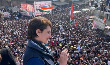 हमें मौका दीजिए, हम ज्यादा काम करेंगे : प्रियंका गांधी