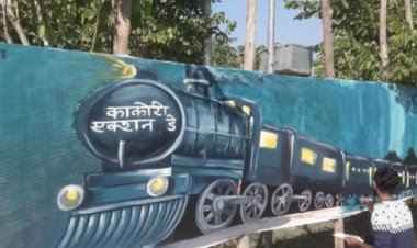 75 मीटर कैनवास पर 'उत्तर प्रदेश: आजादी की गौरवगाथा '