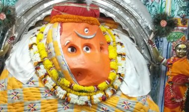 ठंड का सितम, भगवान गणेश को लग रहा ठंड, विग्रह को उनी वस्त्र पहनाया