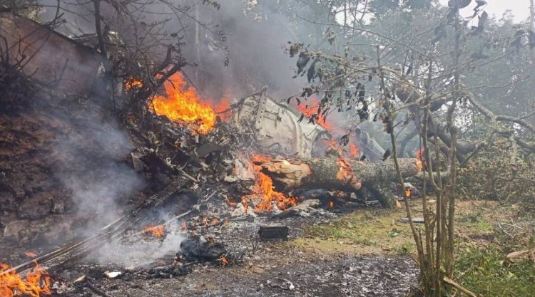 वायुसेना ने हादसे के कारणों का पता लगाने के लिए जांच के आदेश दिए