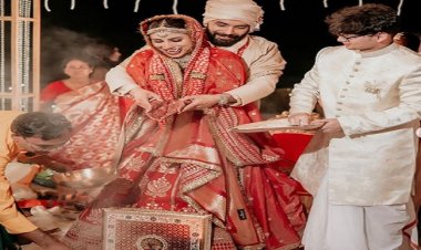 बंगाली ब्राइडल बनी मौनी रॉय की शादी की तस्वीरें हुईं वायरल