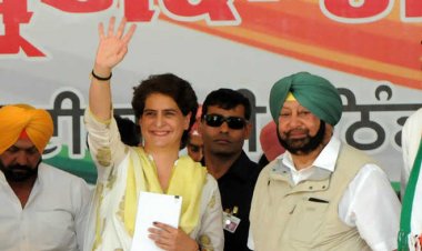 भाजपा मुख्यालय से सरकार चला रहे थे अमरिंदर, तभी बदला:प्रियंका गांधी