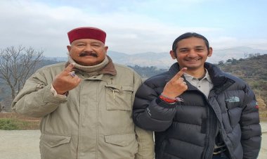 कैबिनेट मंत्री सतपाल महाराज ने सबसे पहले किया मतदान